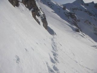 durante la traversata tra le 2 vette