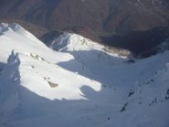 via di salita alla Chalance Ronde da Desert