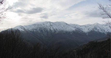 vista sul gruppo dell'Aquila