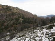 un po' di neve al Colle della Bassa