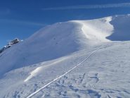Nei pressi della cima