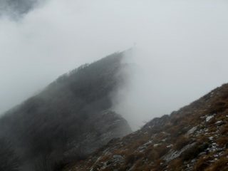 parte finale della cresta fatta in salita