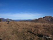 La dorsale verso il colle del Prione