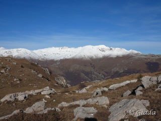 Il limite della neve verso Antoroto e Ciuaiera