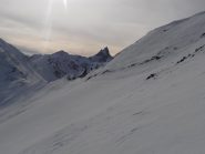 01 - Aguilles d'Arves viste dal pendio finale