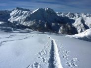 sguardo verso il Monte La Bianca e gruppo Meia