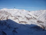 Le Pic Blanc du Galibier con la sua valletta di salita