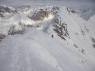 il colletto dalla cresta sommitale