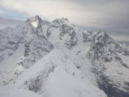 la Meije dalla vetta