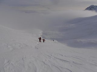 06 - risalita del pendio finale per il Colle del Vento