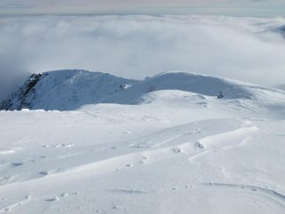La dorsale verso il Monte Salancia
