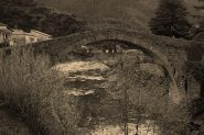 il ponte medievale o romano di Badalucco