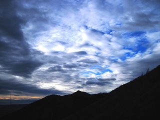 Il cielo si schiarisce