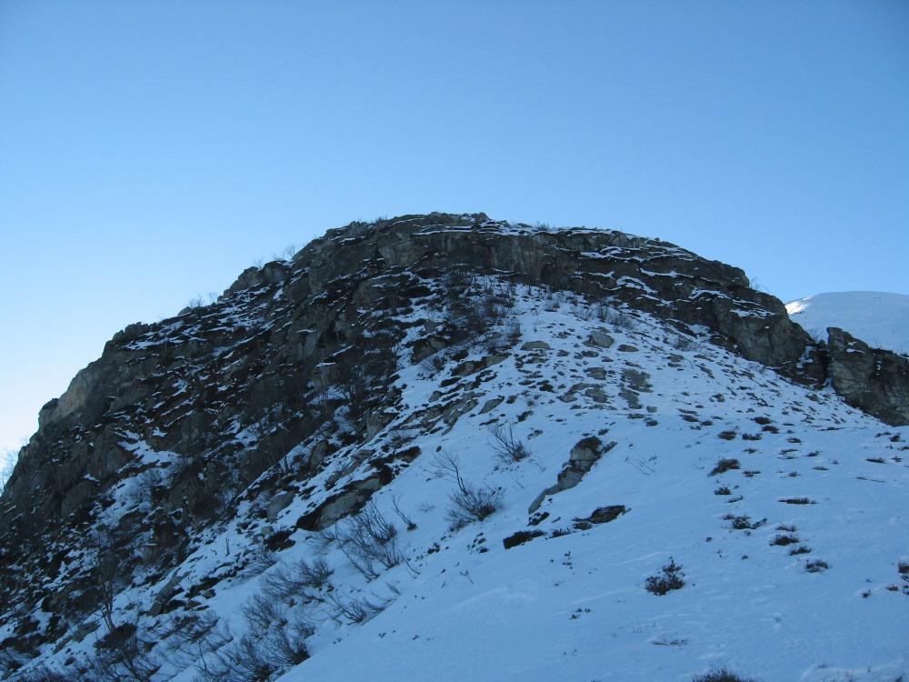 Sotto le rocce finali