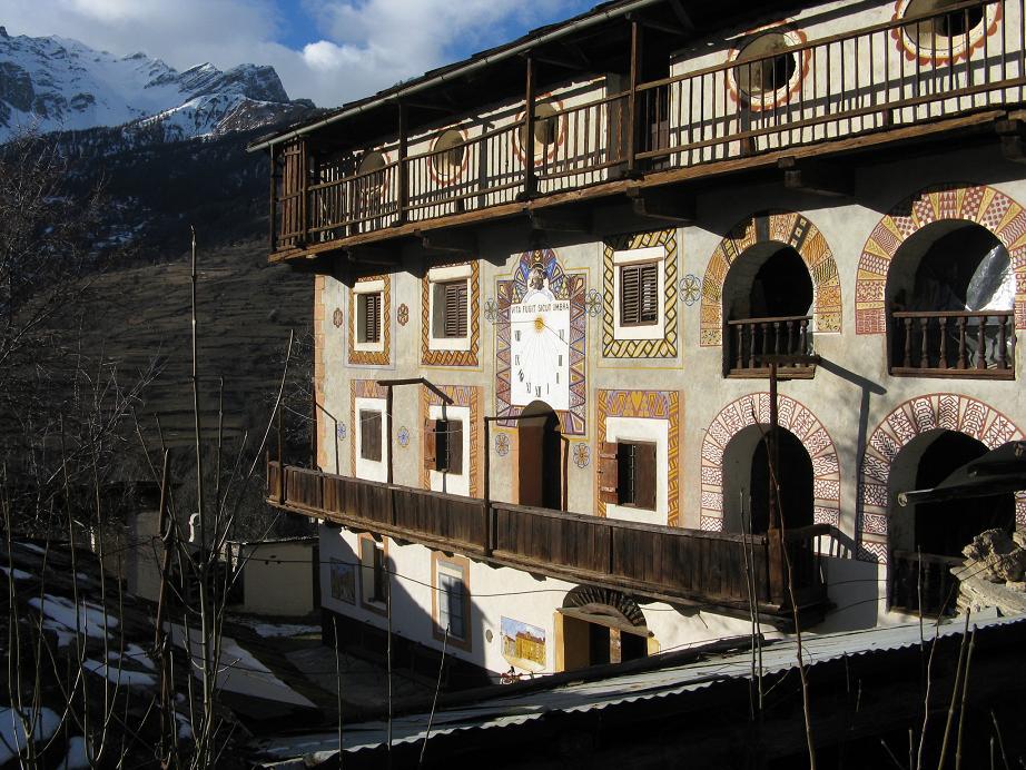 bellissima abitazione tipica a Solomiac