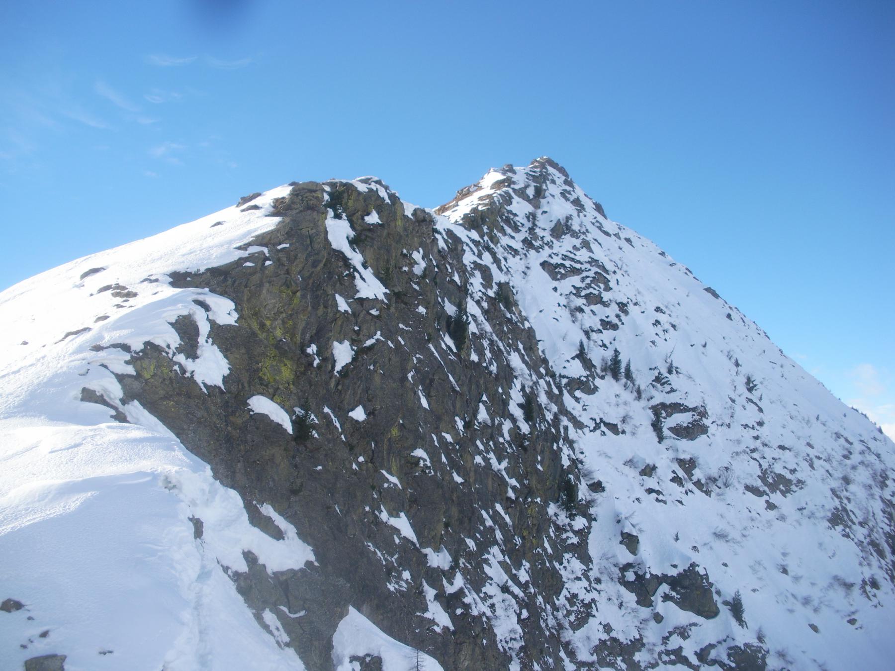La P.Chaparelle dal colle omonimo..