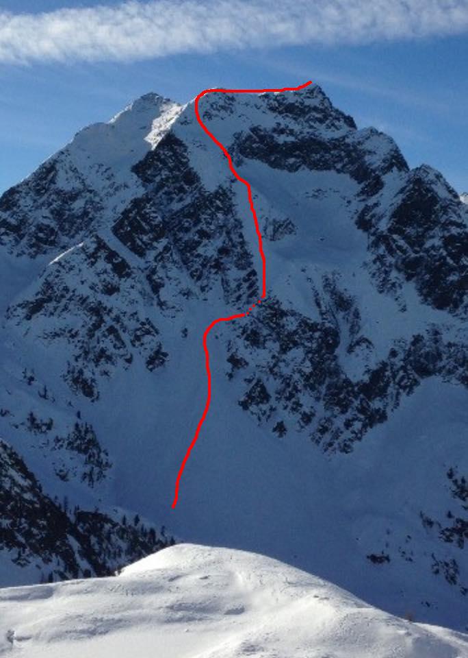 Linea completa (calata tratteggiata)