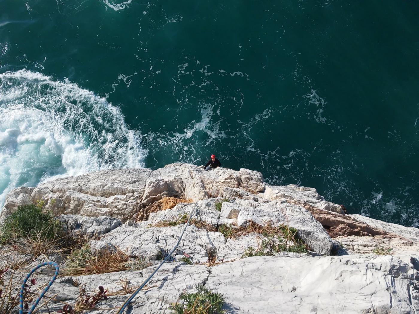 Luca L. sul primo tiro