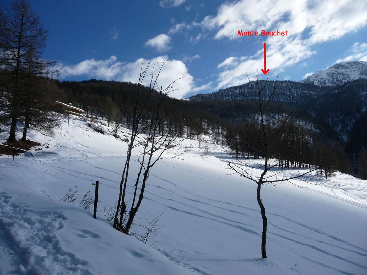 Vista del Buchet dalle Grange Giove Inferiore