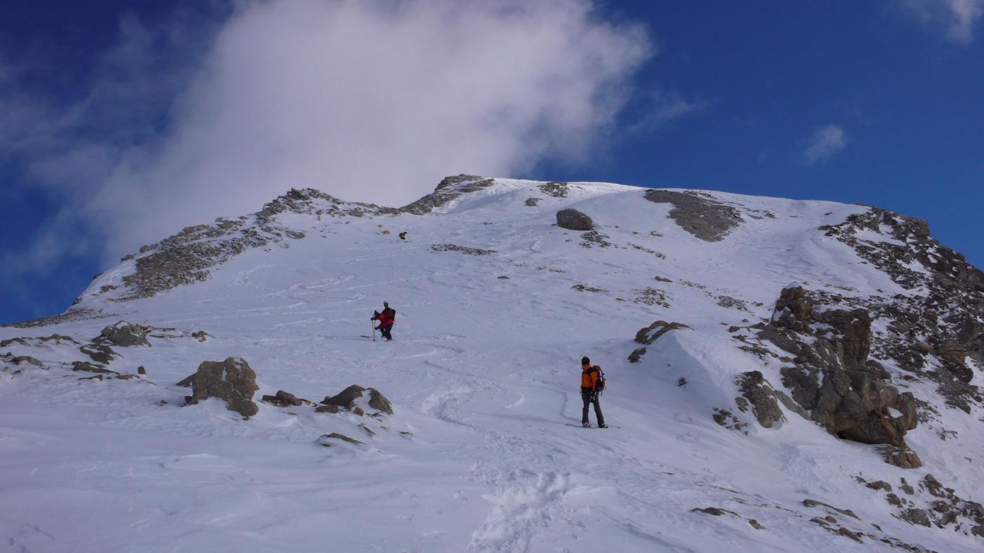 Discesa dalla Q.2852 m.