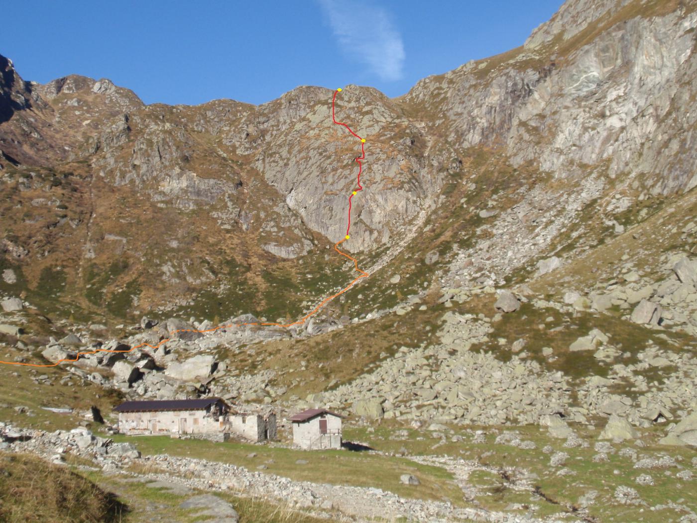 Schizzo della via