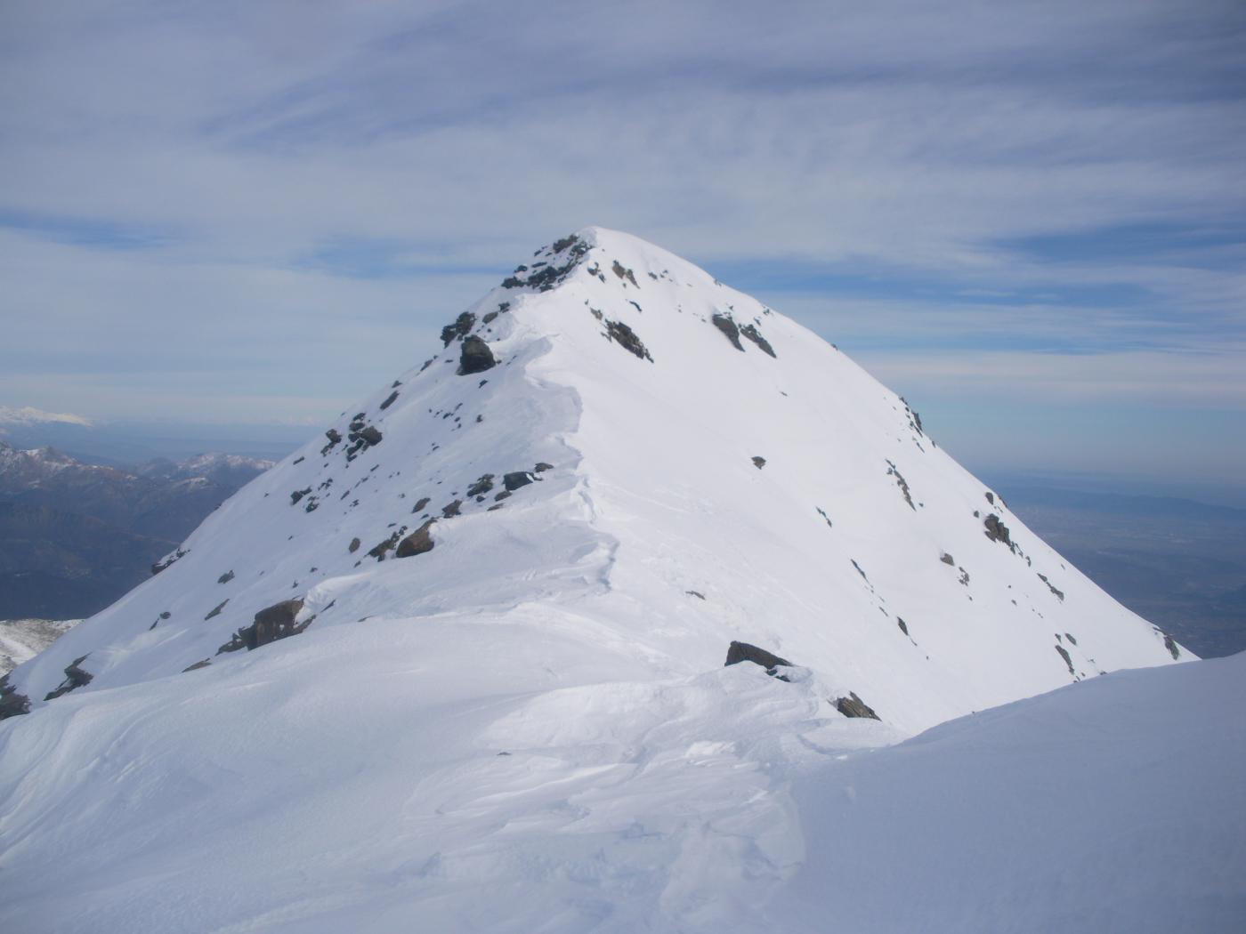 la cima Coazze dal colletto..