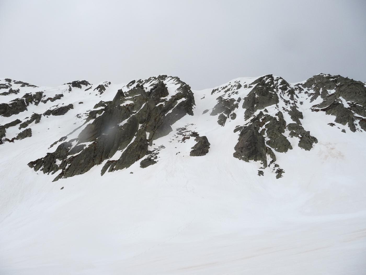 Cimon Collalunga - canale N di Testa Cimon