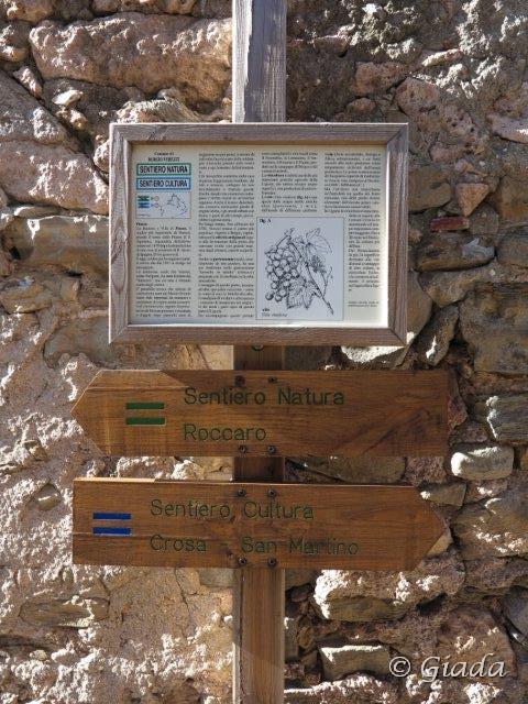 Cartelli a borgata Piazza