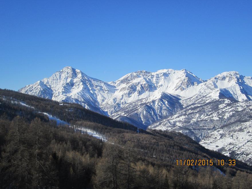panorama sullo Chaberton e dintorni