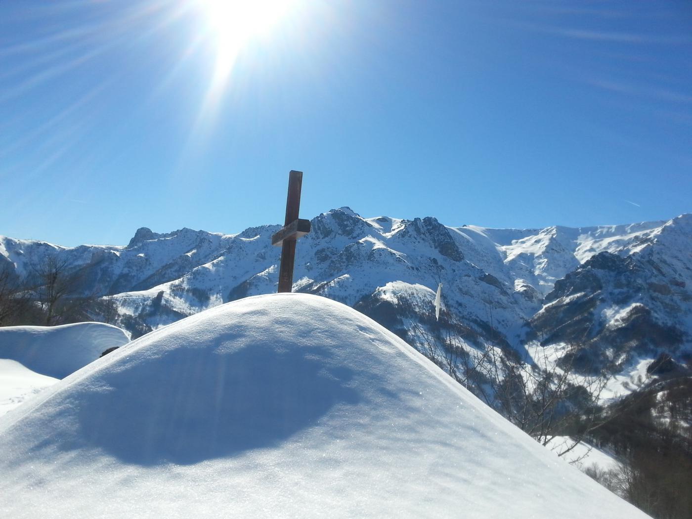 guardando l'alta valle Grana
