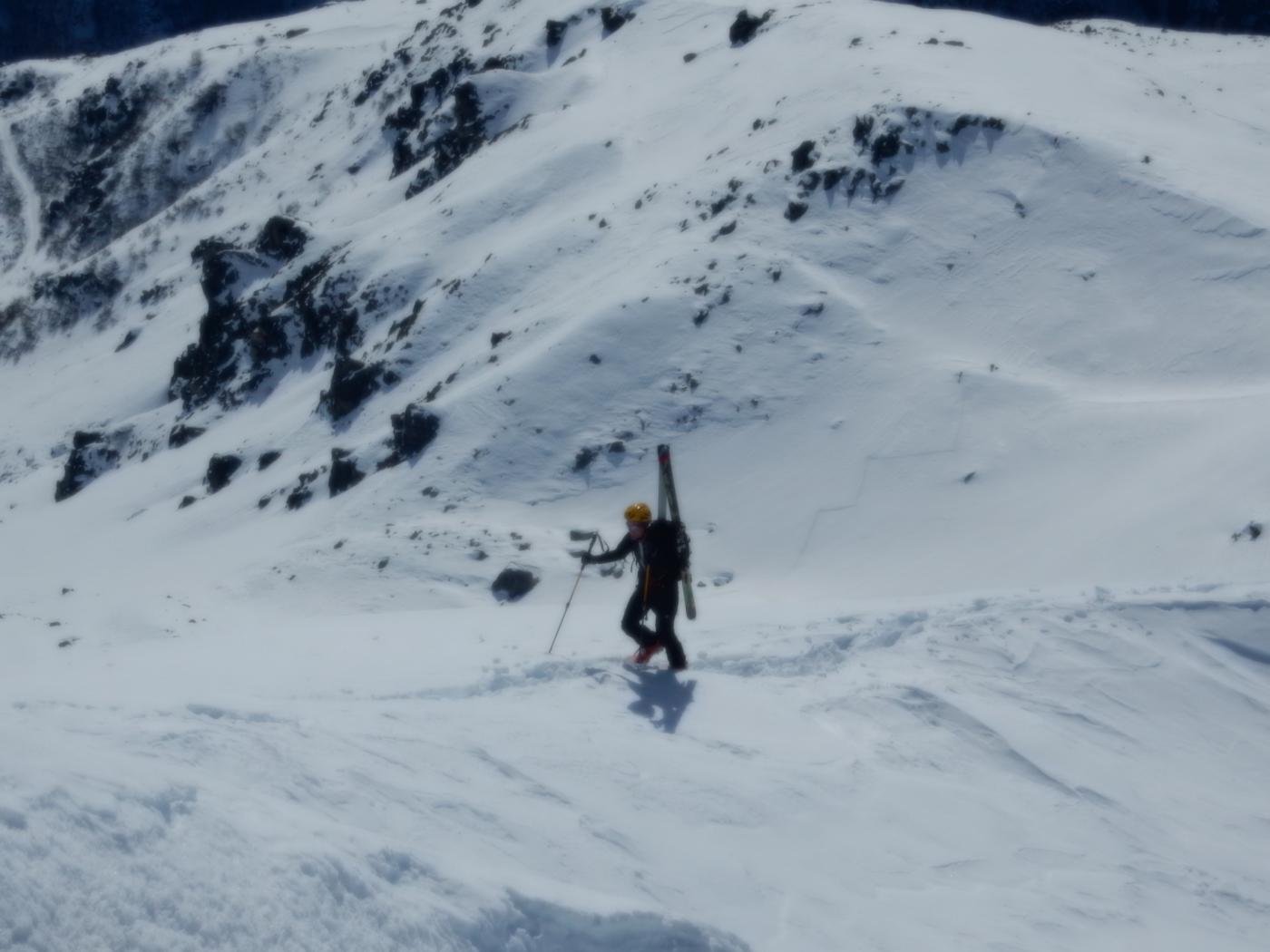 Francesco arriva in vetta