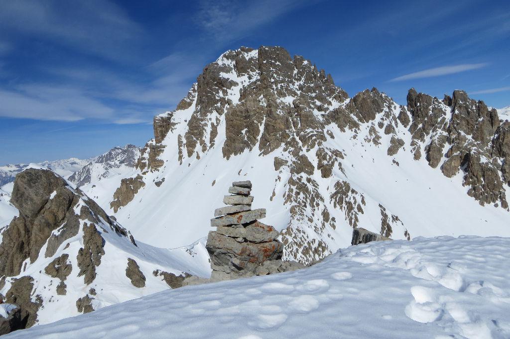 Monte Feuillas - Monte Oronaye dalla vetta del Feuillas