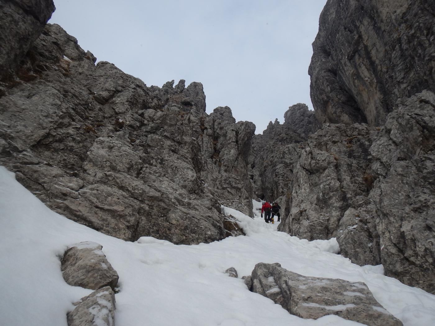 inizio seconda parte del canale