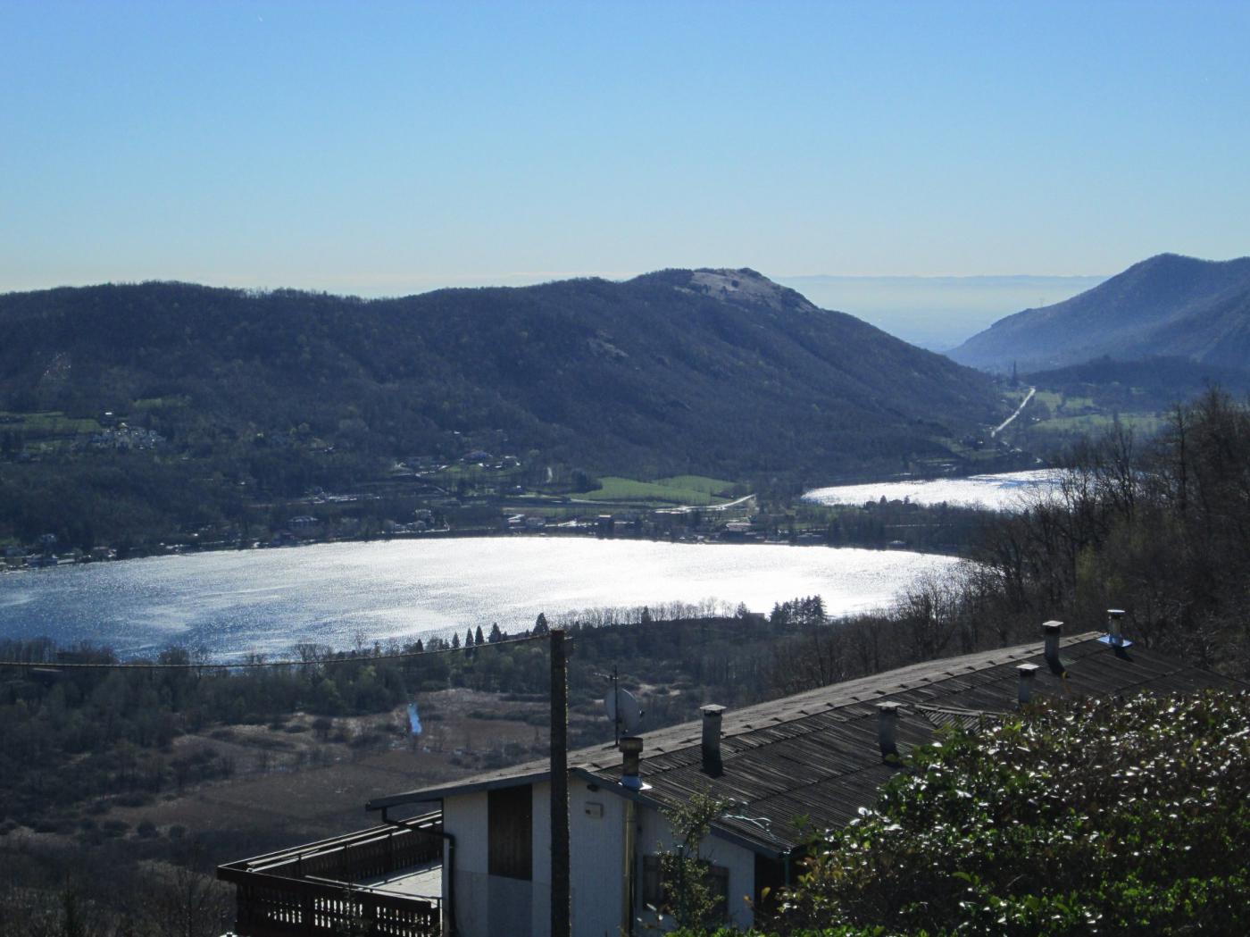 laghi di Avigliana ripresi a Mortera
