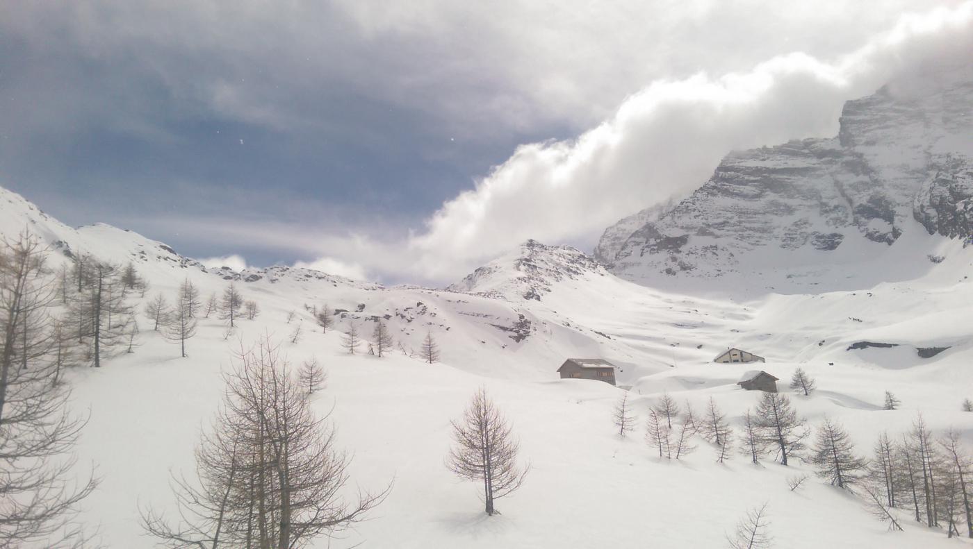 Verso cima delle fasce