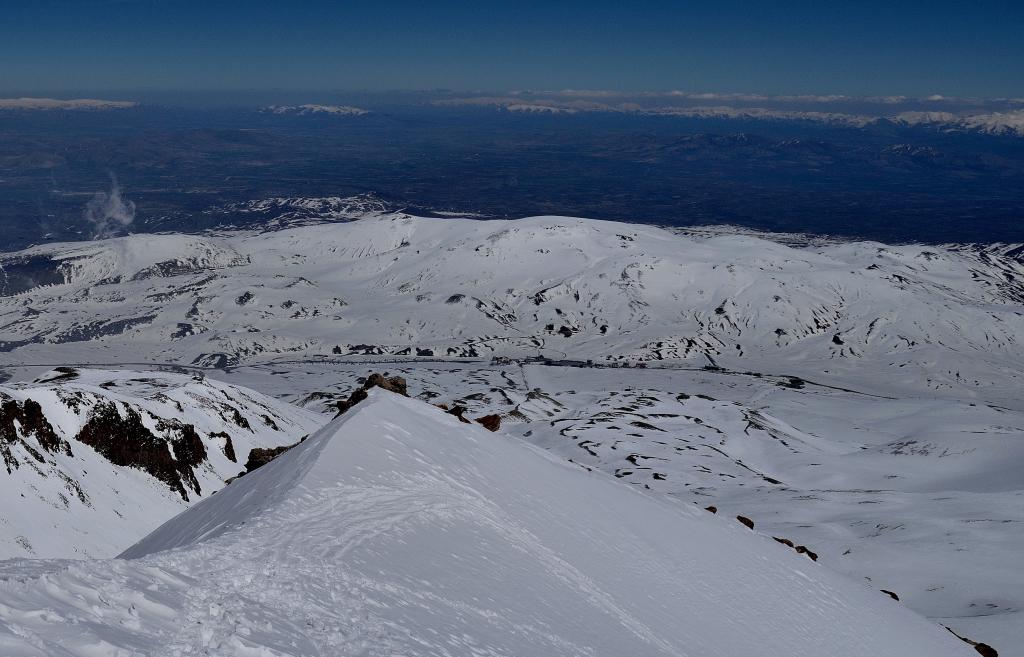 vista dai pendii superiori dell' Erciyes