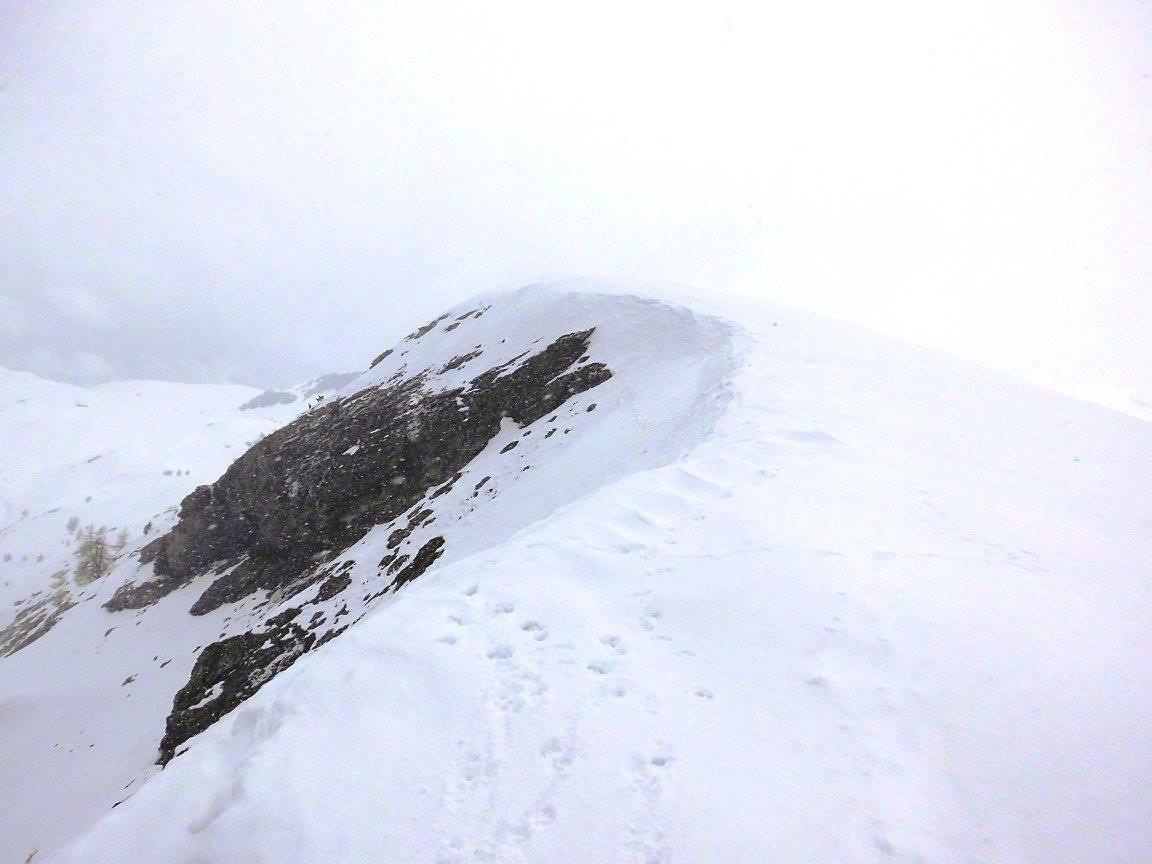 La cima con la compagnia in nostra attesa
