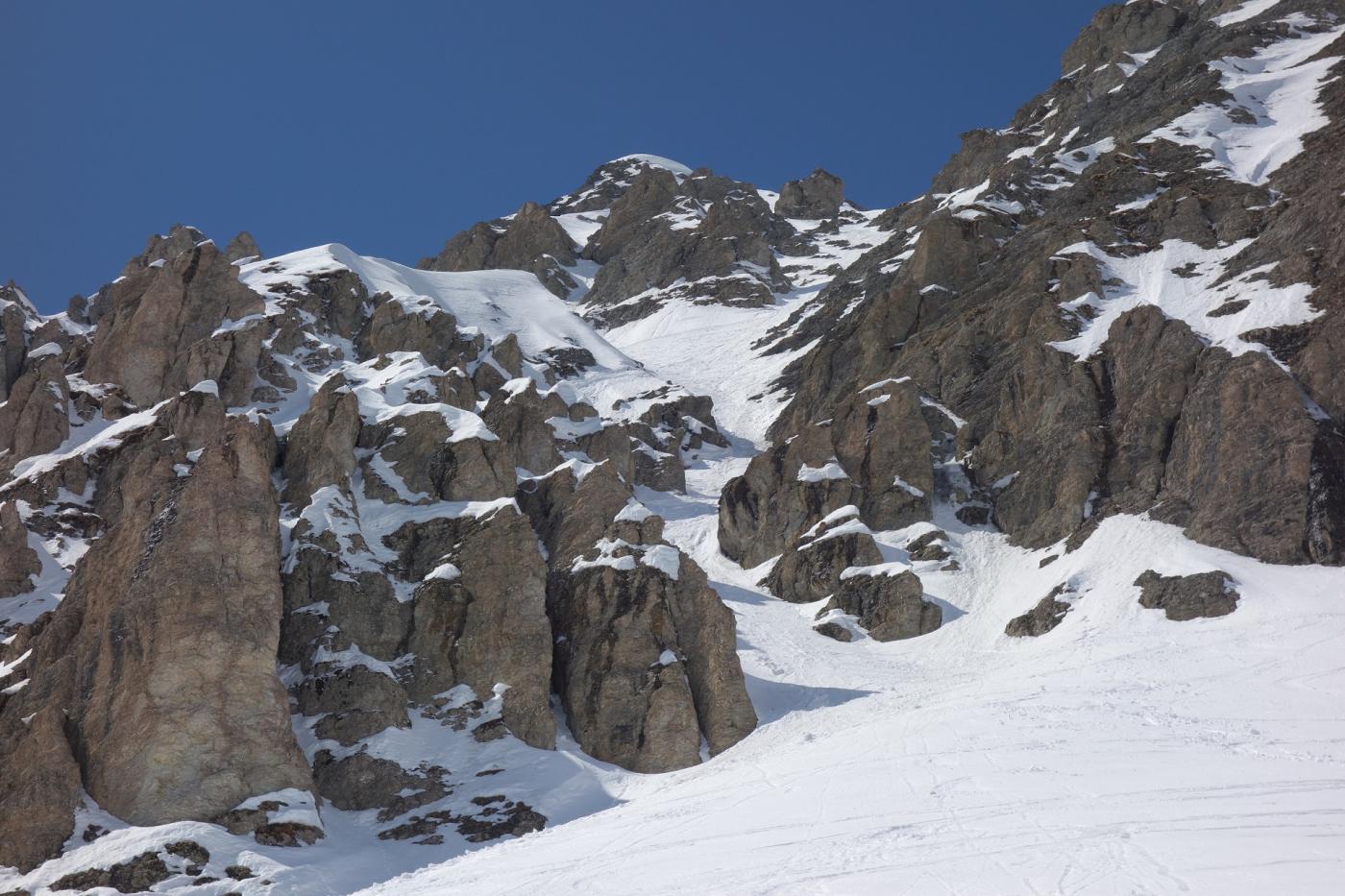 il canale oggi dopo la discesa