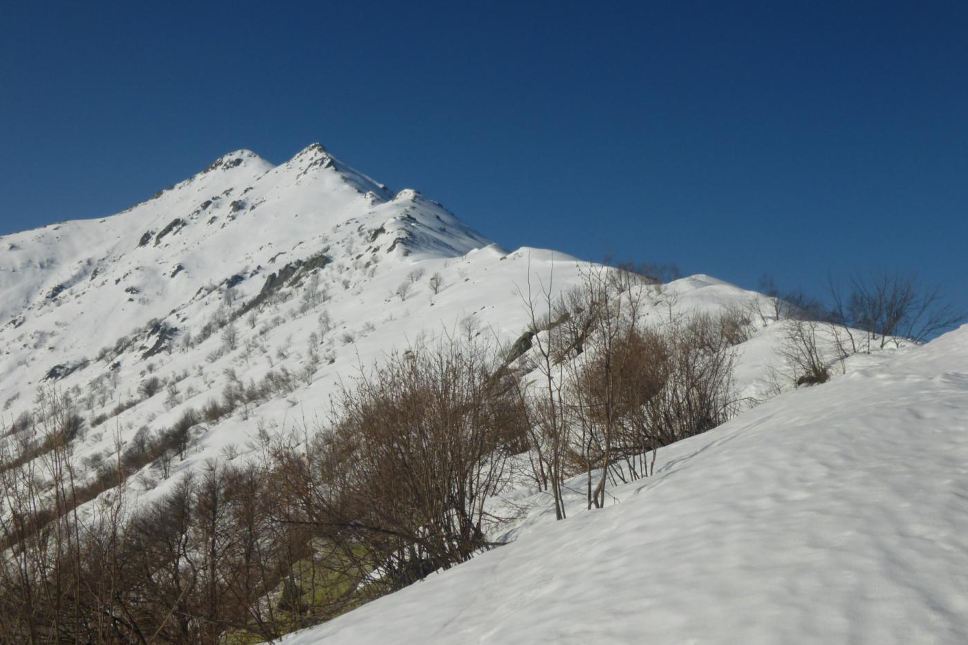 la cresta dal gias della Sella