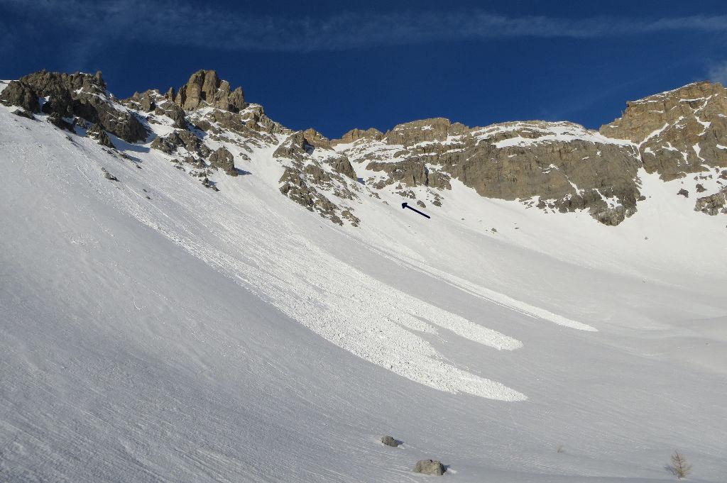 conoide del canale N dal Pian dell