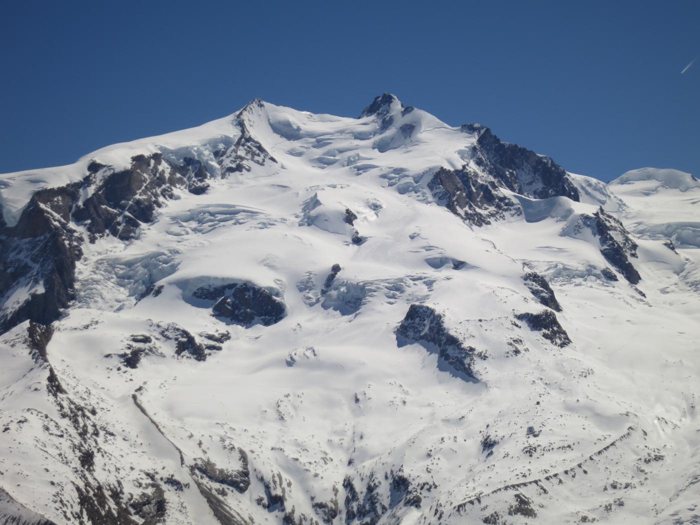 veduta della via di salita