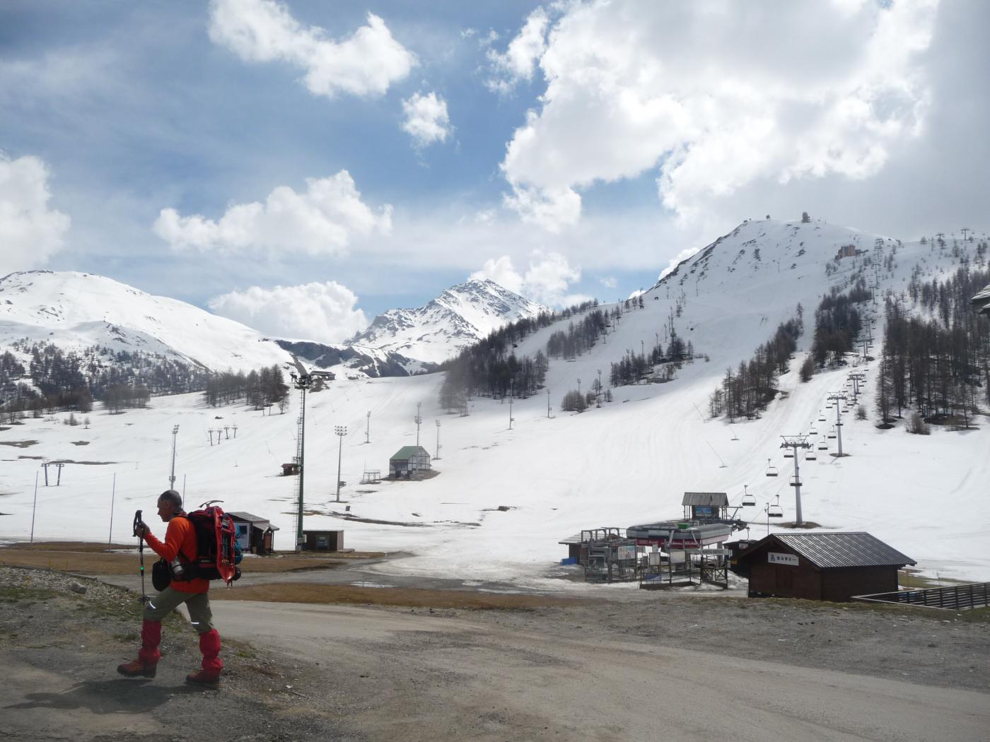 Il Sises dalla partenza