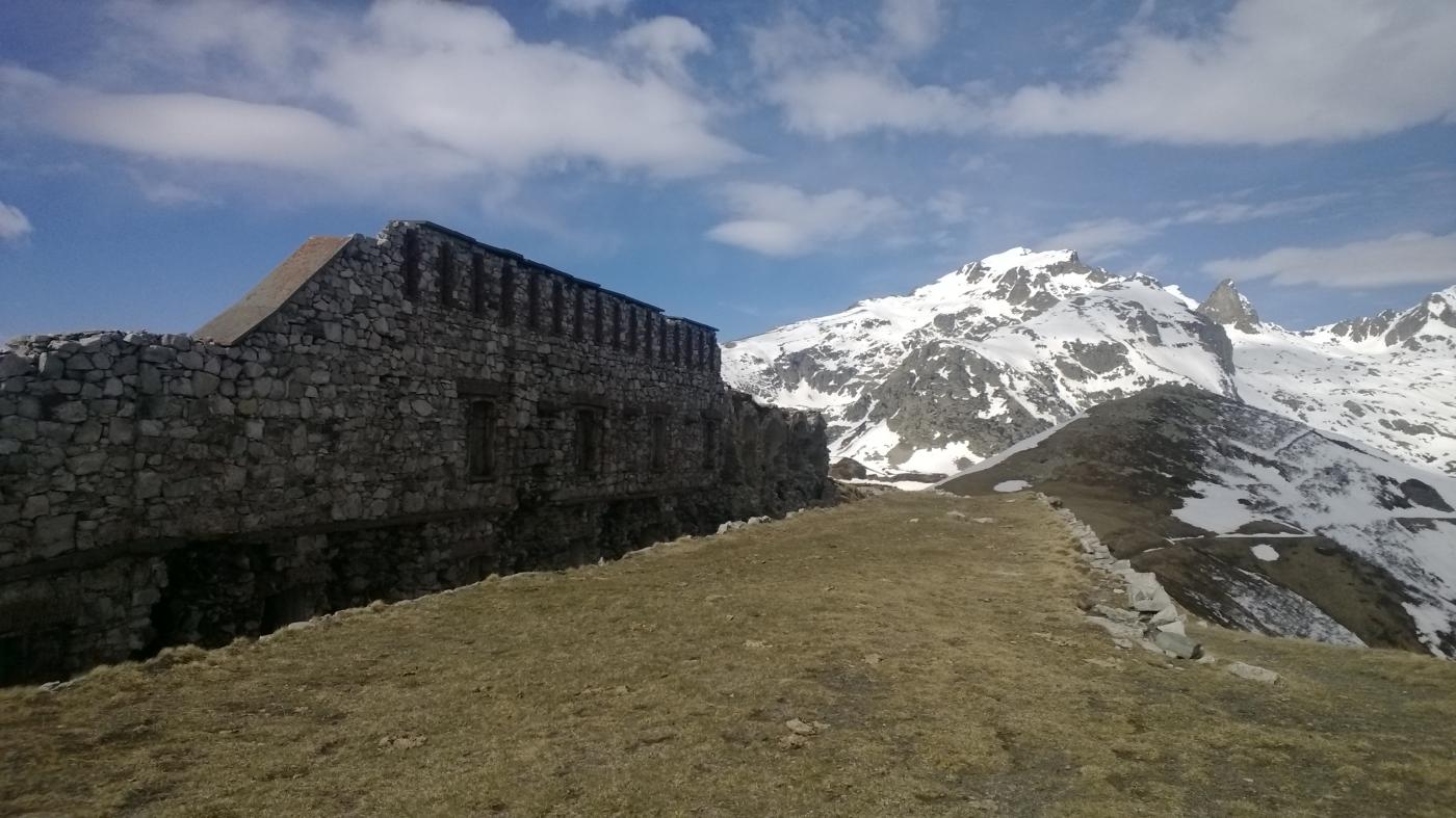 Dal forte Pernante vista su cima Salauta