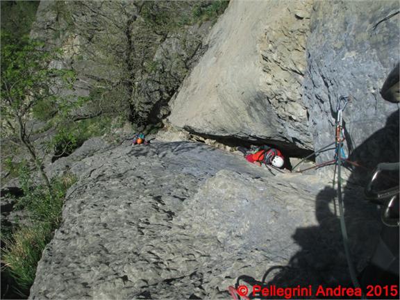 Matteo e Stefania sul quarto tiro della Mussini Iotti