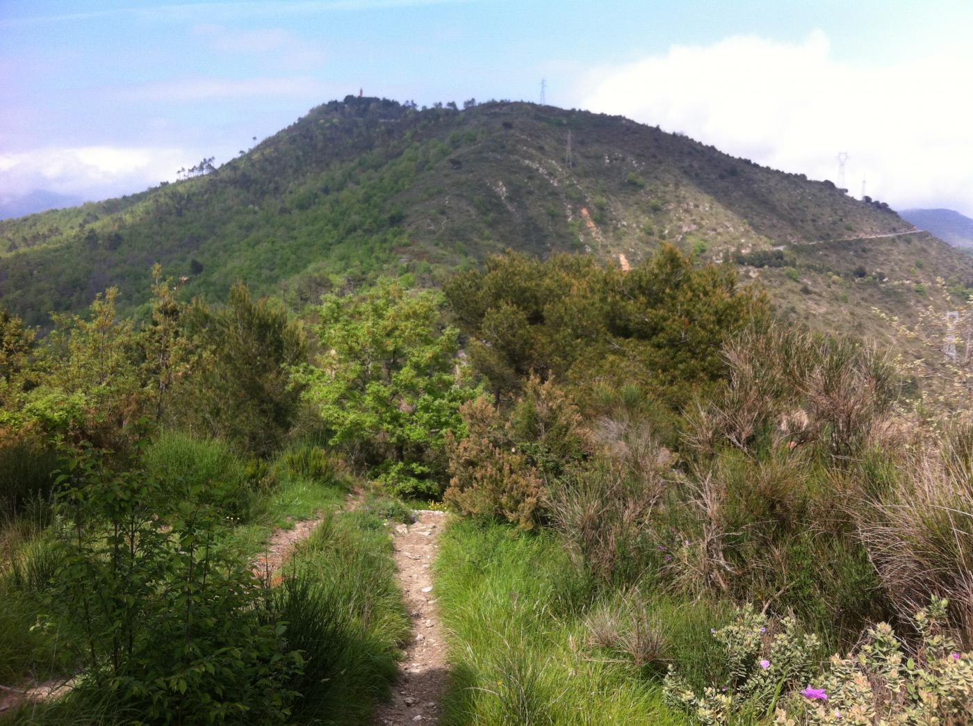  in discesa dalla madonna della guardia