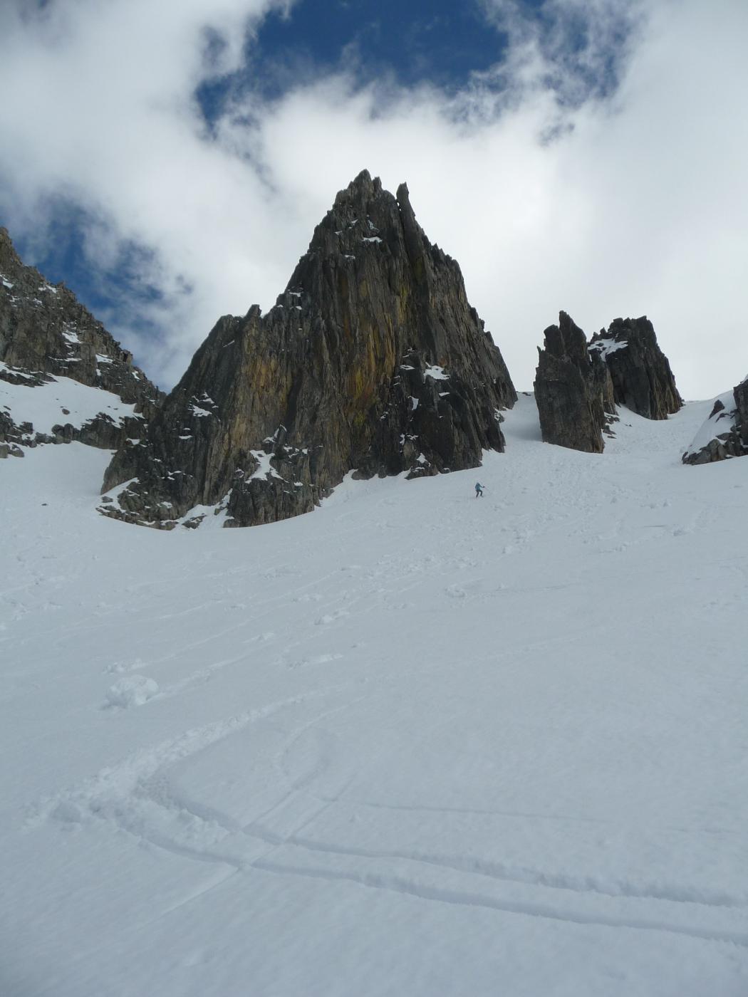 Discesa nel v.ne di Prefouns