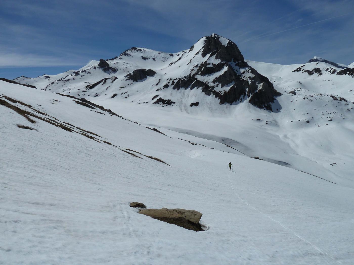 Risalita verso il Mondolè