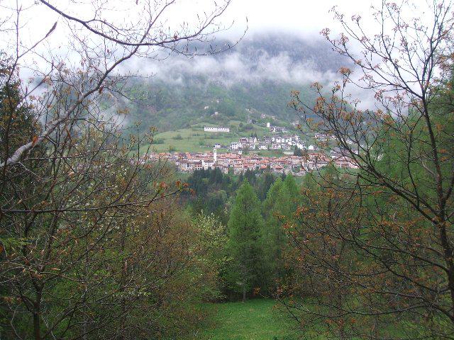 Erto visto da Marzana