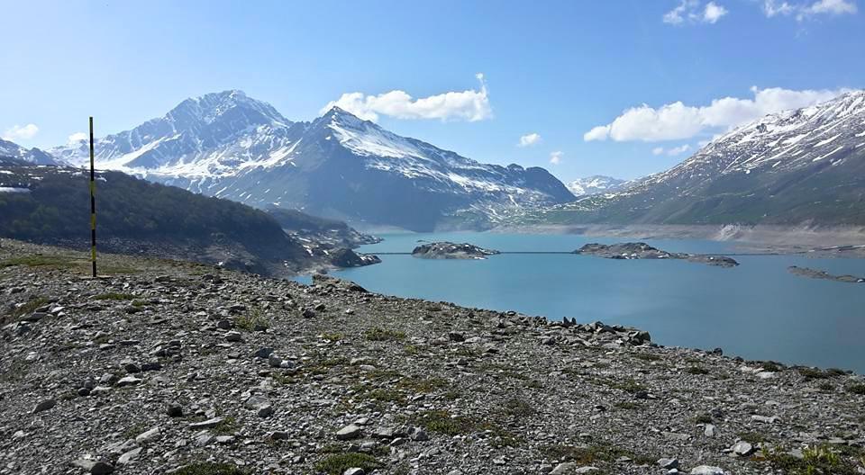 il bacino e il Mont Cenis