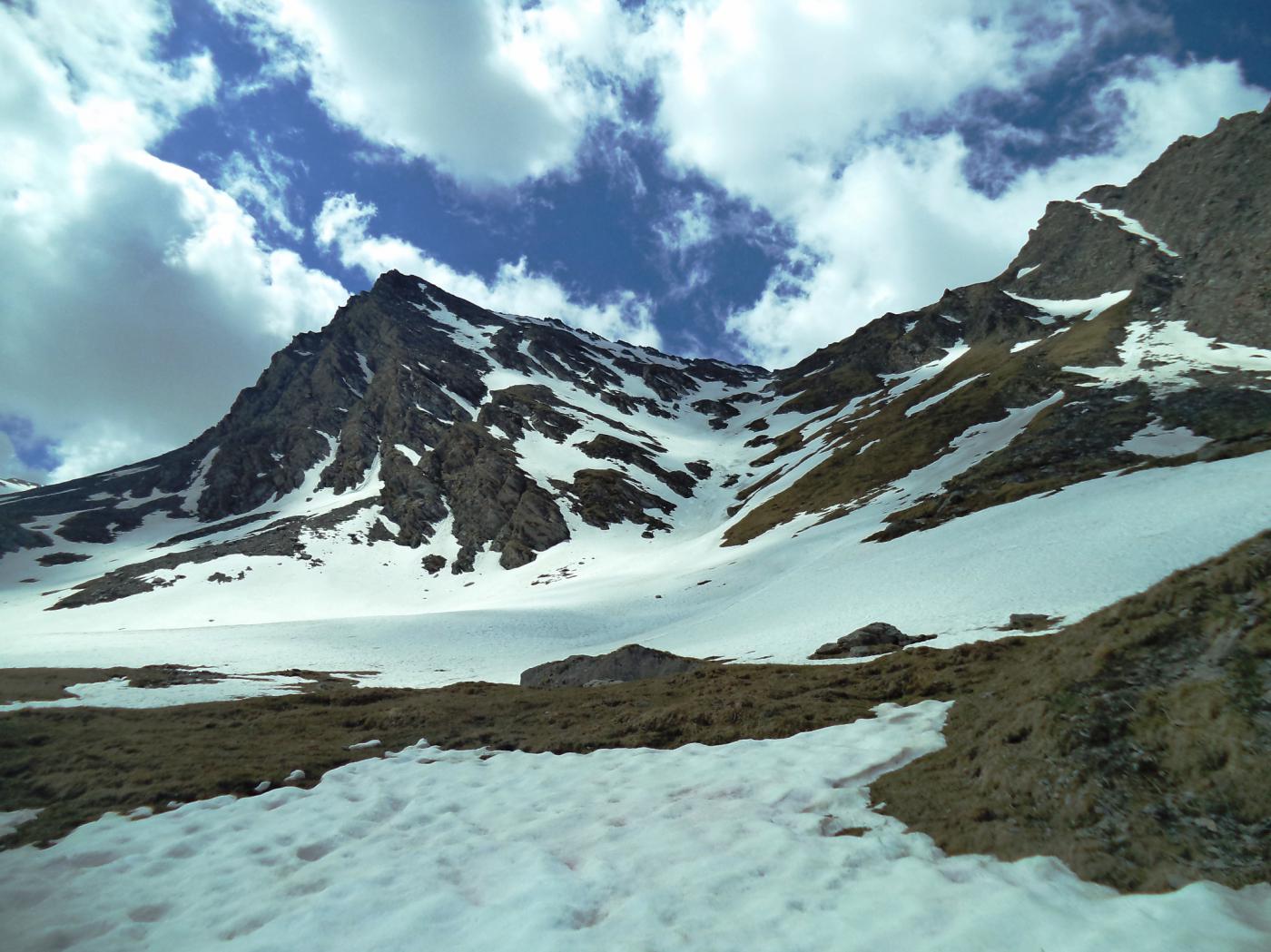 Il bel pendio canale del gran Miol 